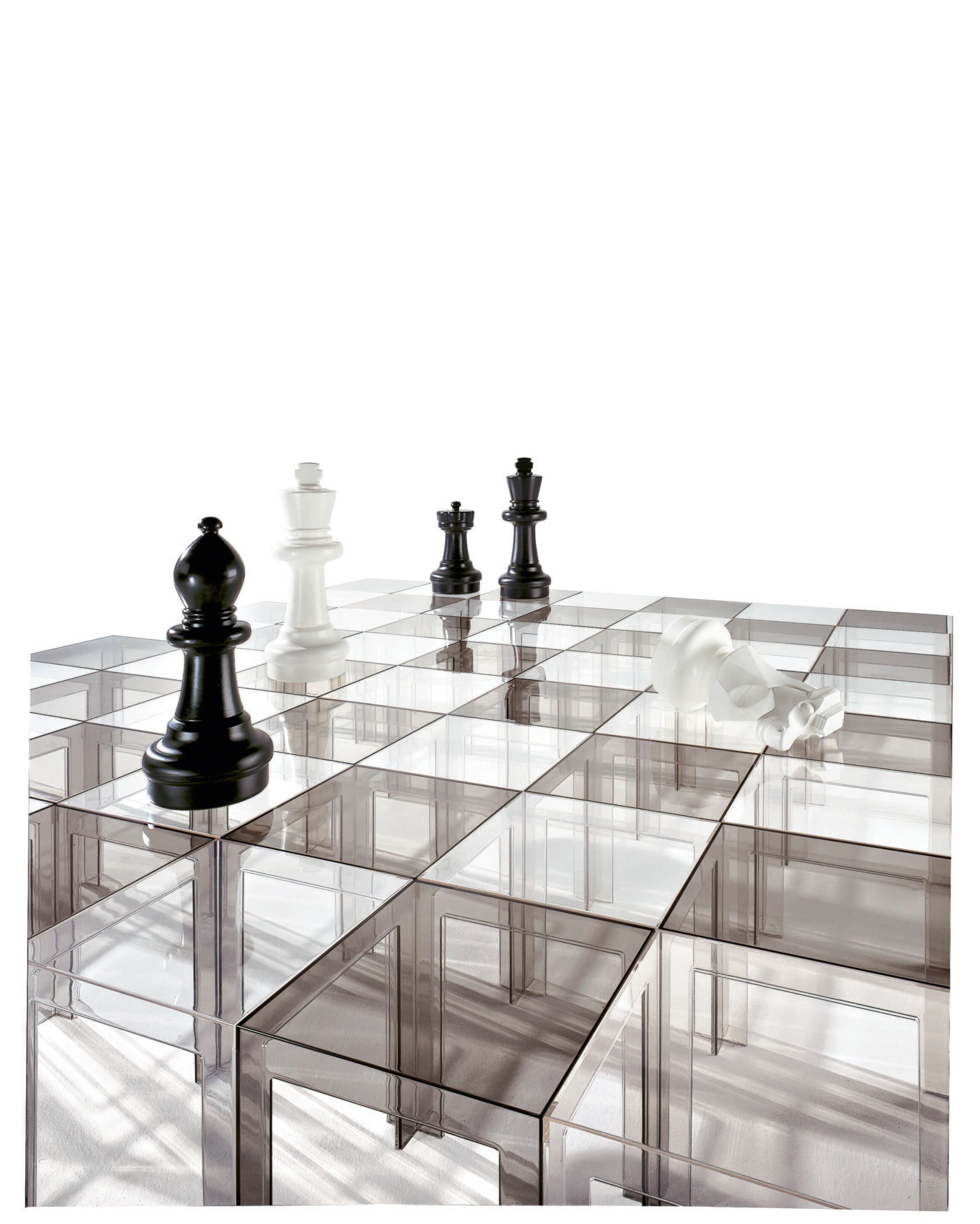 Квадратный садовый стол из поликарбоната Kartell JOLLY ARCH-00042826 - Вид №1