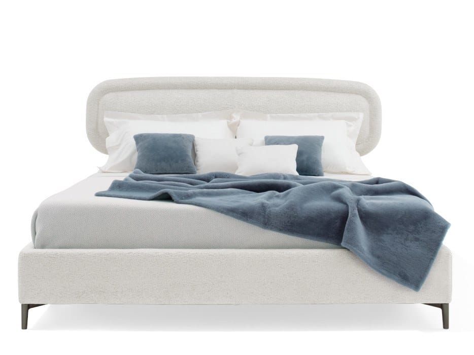 Двуспальная кровать с мягким изголовьем Giorgetti Vibe ARCH-00113278