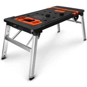 Верстак столярный складной Vertextools 2070-05 600x1155x1300 мм максимальная нагрузка 150 кг