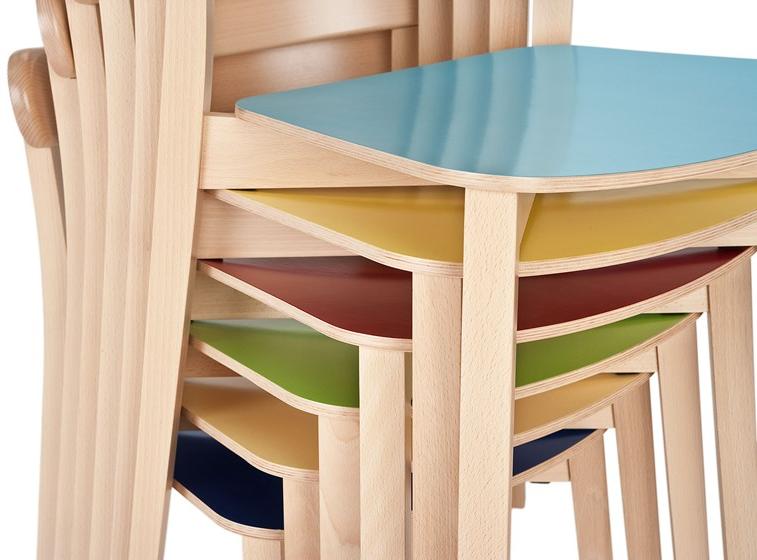 Paged Деревянный стул с открытой спинкой Icho Icho b-4420 - Вид №2