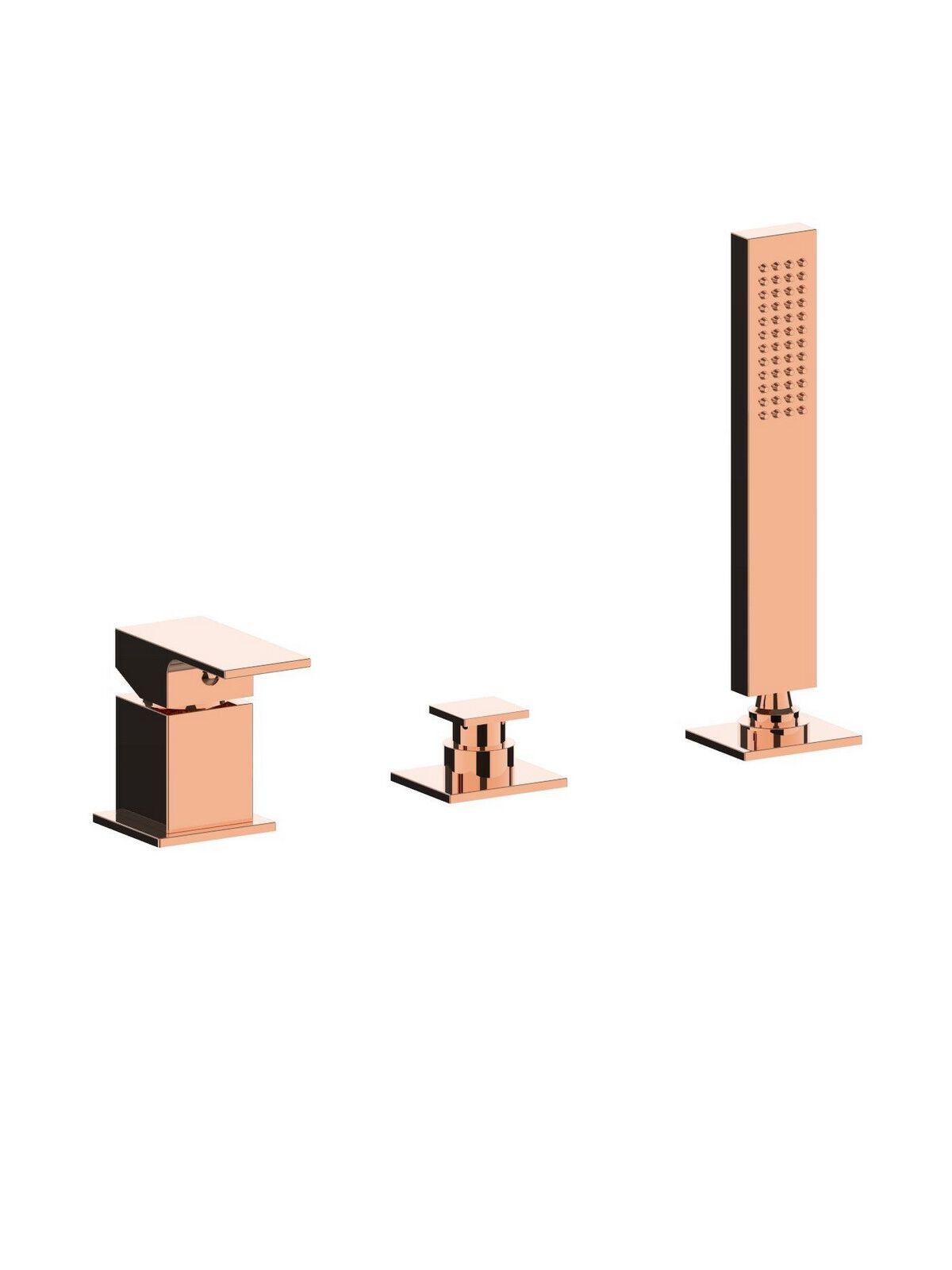 Однорычажный смеситель для ванны с ручным душем Rubinetterie Frattini Vita Due ARCH-00144336 - Вид №8