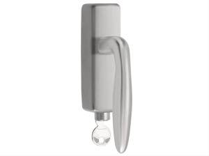 Нержавеющая сталь DK оконная ручка с замком