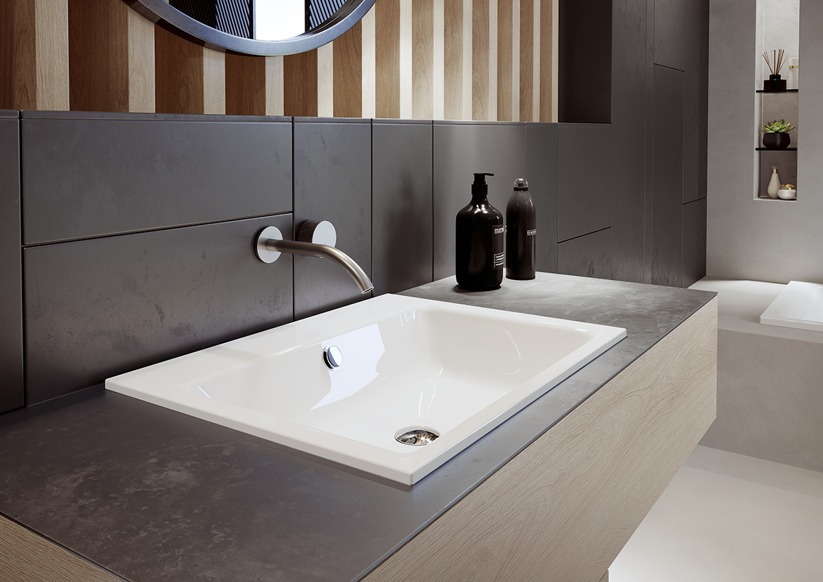 Умывальник KALDEWEI Сталь эмалированная 3152 178 черный 31523319178 - Вид №7