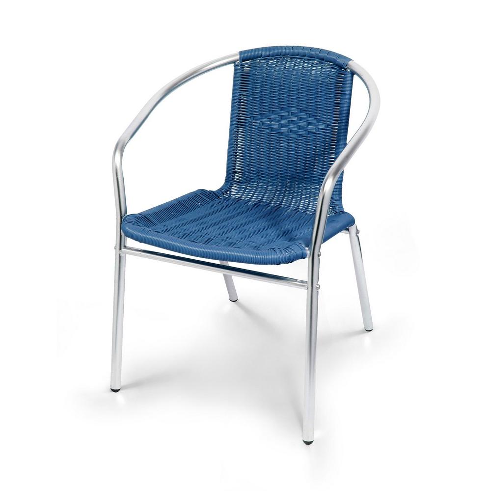 LFT-3199E Blue Стул алюминевый Afina 