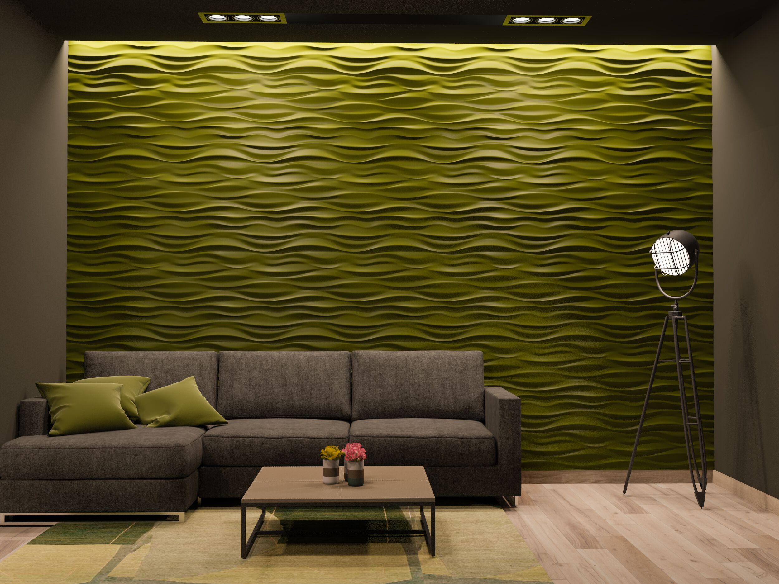 Трехмерное гипсовое покрытие WallDeco M-Modern ARCH-00058128