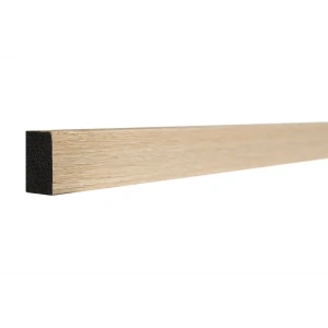 Рейка настенно-потолочная полистирол ударопрочный Decor-Dizayn 611-90 орех 20x30x3000 мм 85473624 STLM-2095417