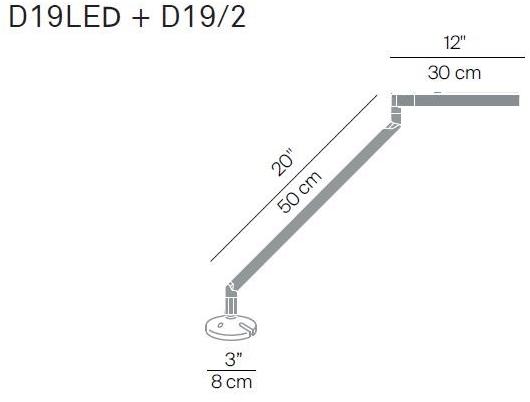LUCEPLAN Регулируемая светодиодная настольная лампа из алюминия Bap led sun-id-1432258 - Вид №3