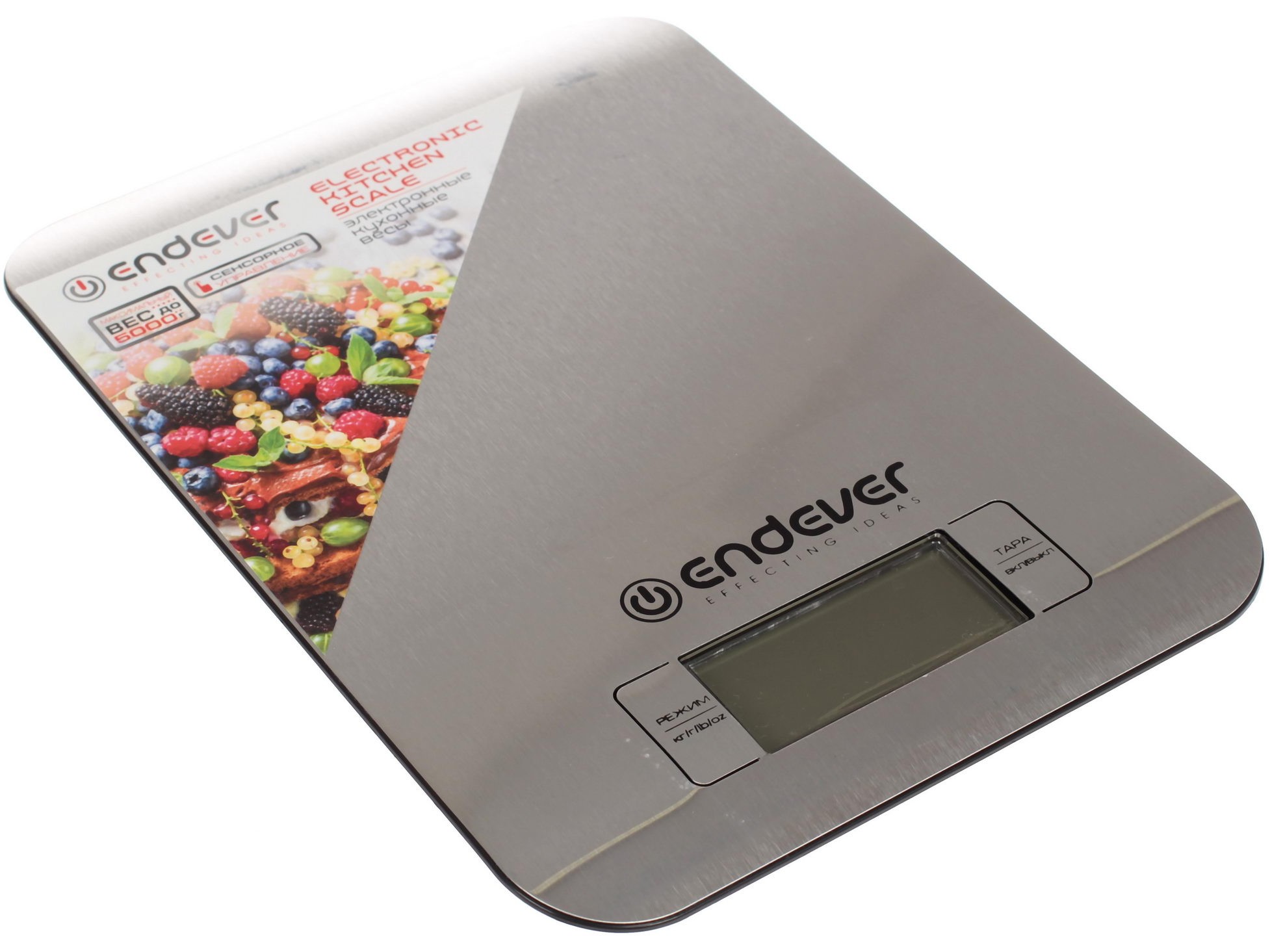 1043684 Кухонные весы Endever KS-525 серебристый STDN-0116508 - Вид №2