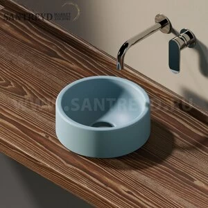 50592225014 Накладная раковина на столешницу  круглая Ceramica Flaminia Twin