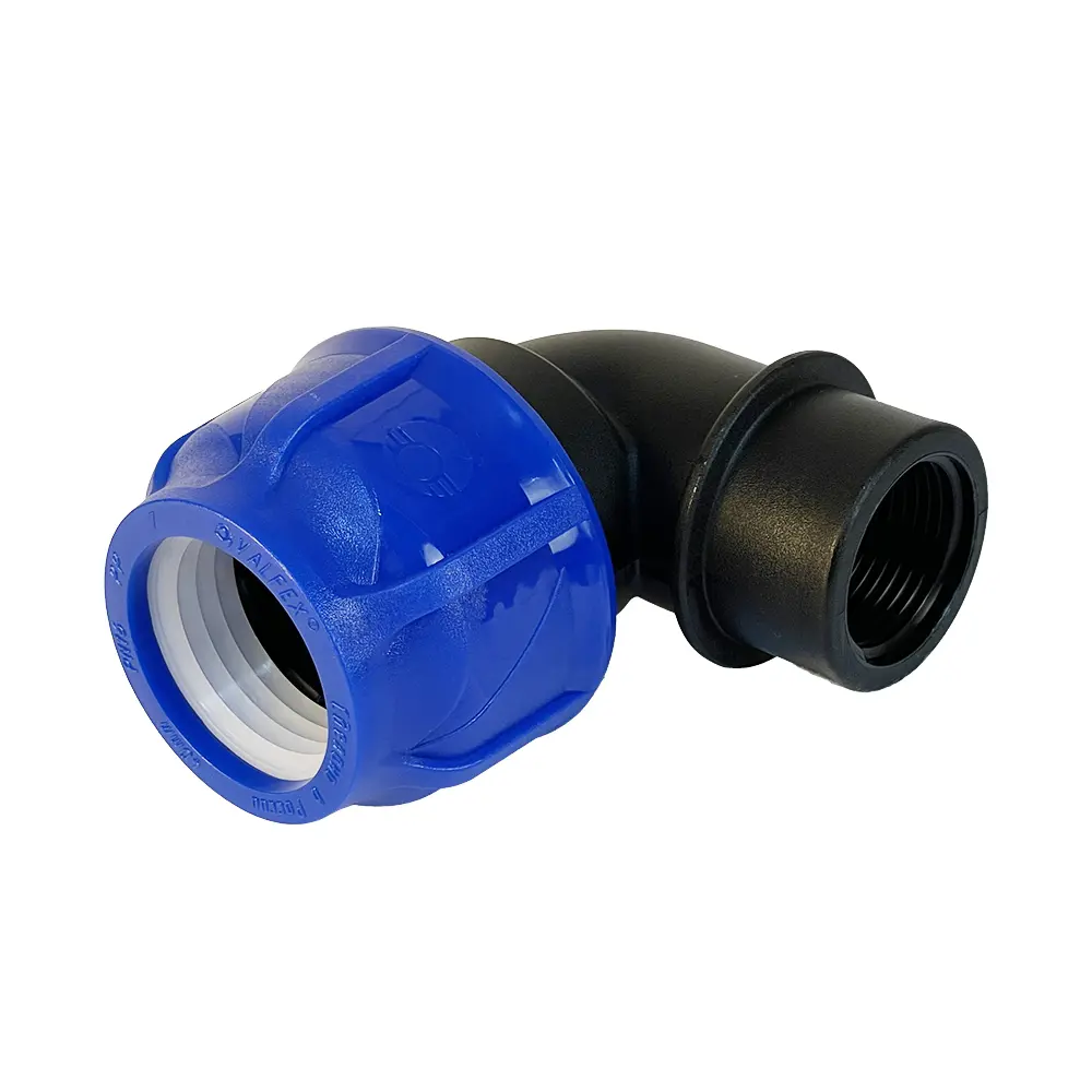 Отвод комбинированный 90° ПНД Valfex 1"x40 мм ВР 1210012340100 STLM-2187198