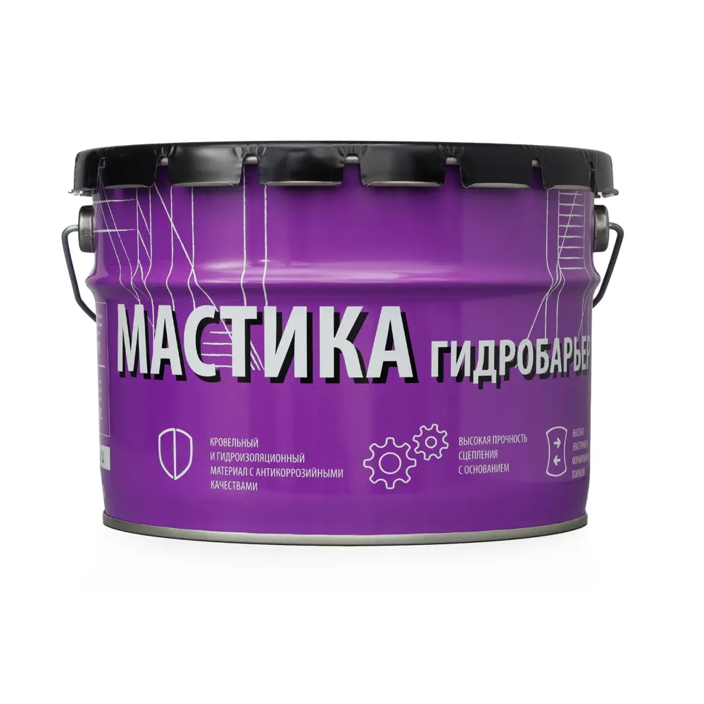Мастика гидроизоляционная Гидробарьер №9 универсальная 10 кг Santreyd Не применимо STLM-2072663