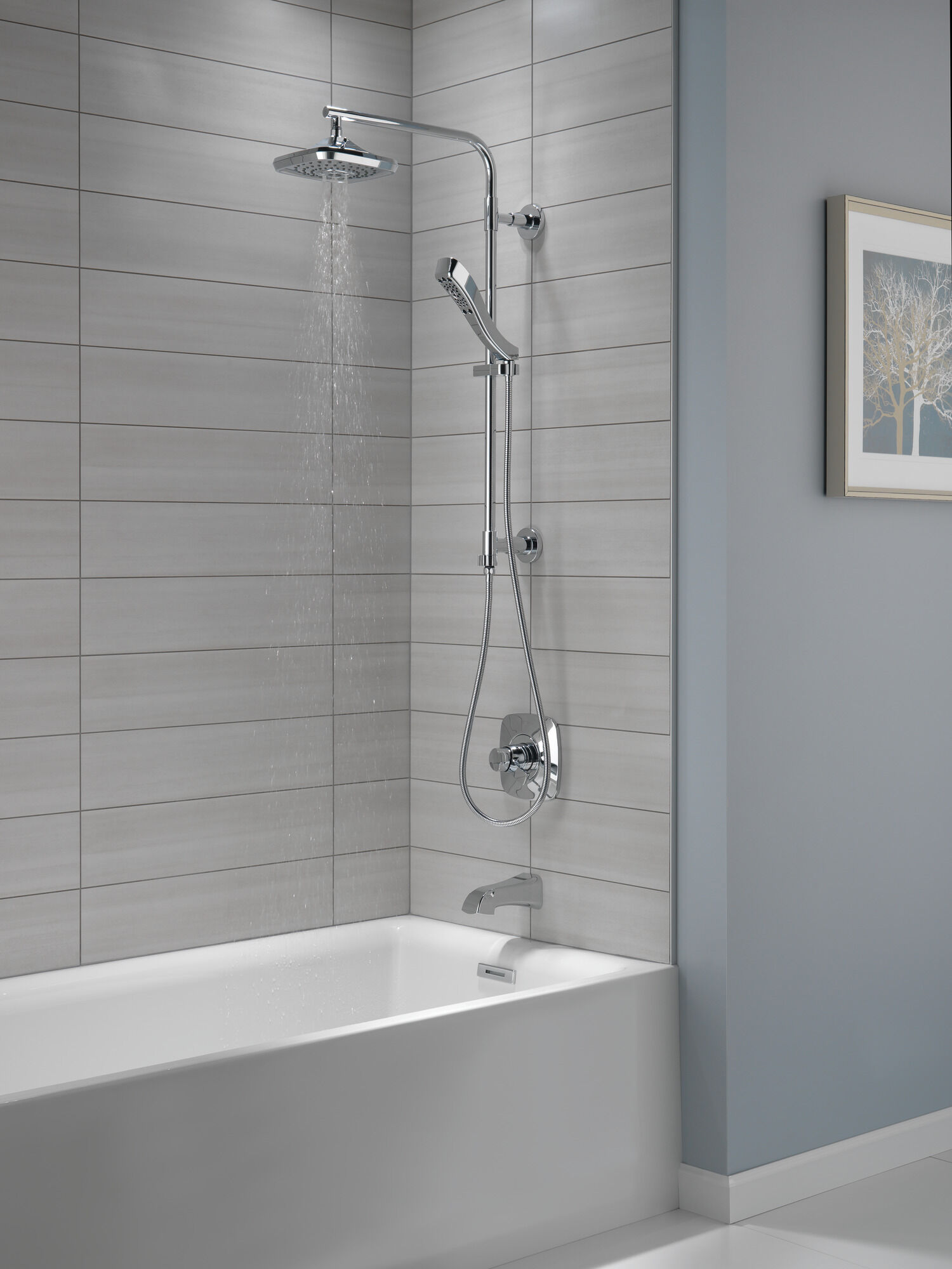 RP78735SP Излив ванны - отводной клапан Delta Faucet Tesla Матовый никель Spotshield - Вид №2