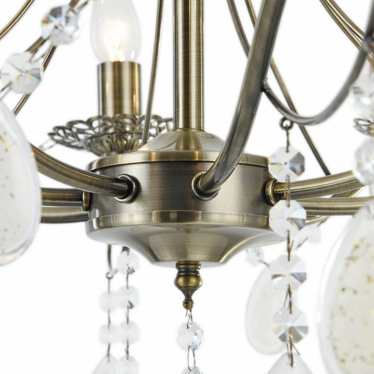 Подвесная люстра Freya Antonia FR2320-PL-08-BS FREYA ANTONIA BRONZE 187156 Бронза  - Вид №1