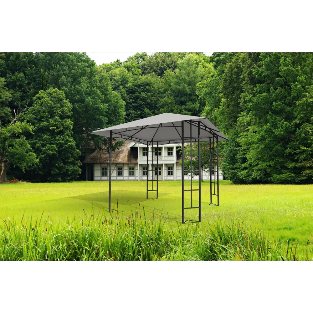 Шатер садовый Жасмин 3х3х2.65 м сталь белый (без штор) Santreyd STLM-2074427 - Вид №1