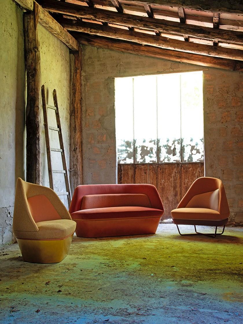 Adrenalina Санное кресло с обивкой из ткани Bixib sun-id-1391221 - Вид №7