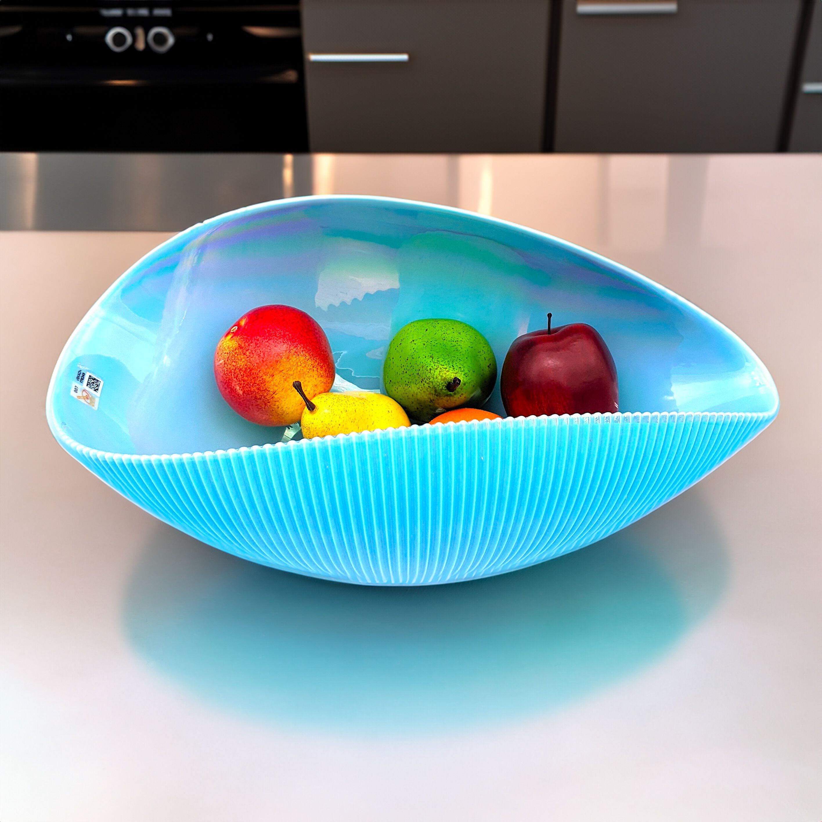 Синие центральные элементы из муранского стекла YourMurano Shell ARCH-00143826 - Вид №4