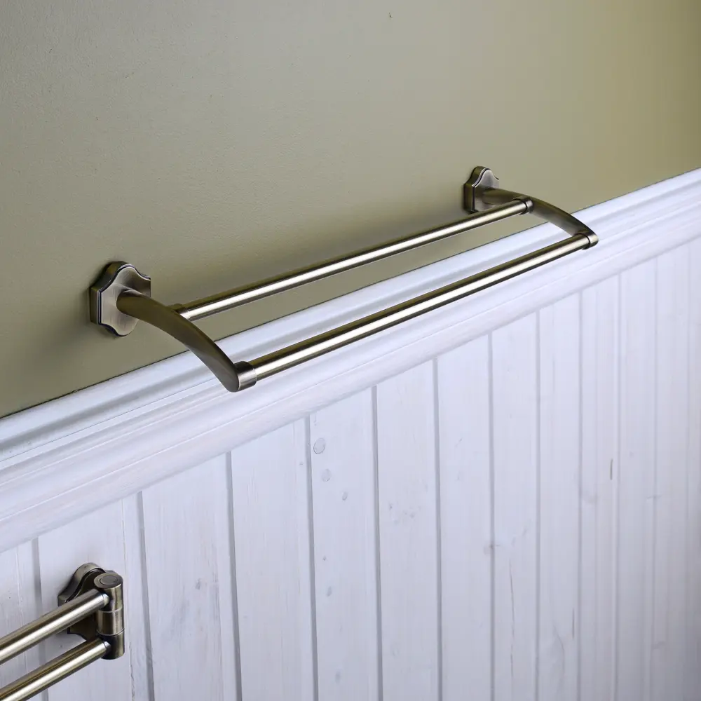 Держатель для полотенец Wess Sacramento двойной цвет латунь 82661060 STLM-2139181 - Вид №2