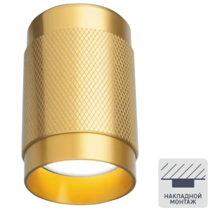 Светильник точечный накладной Elektrostandard DLN109 GU10, 2 м², цвет золото 85095292 STLM-2170243