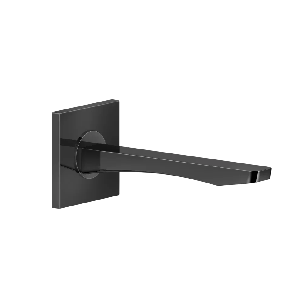 Носик для умывальника 59100 706 Gessi Rilievo ЧЕРНЫЙ МЕТАЛЛ PVD 59100706