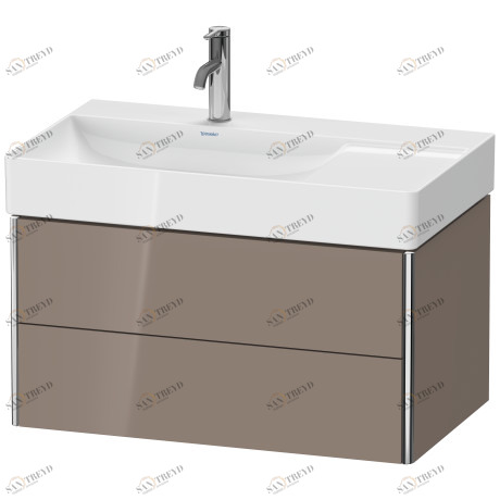 XS416808686 XSquare Тумбочка подвесная Капучино глянцевый лак Duravit