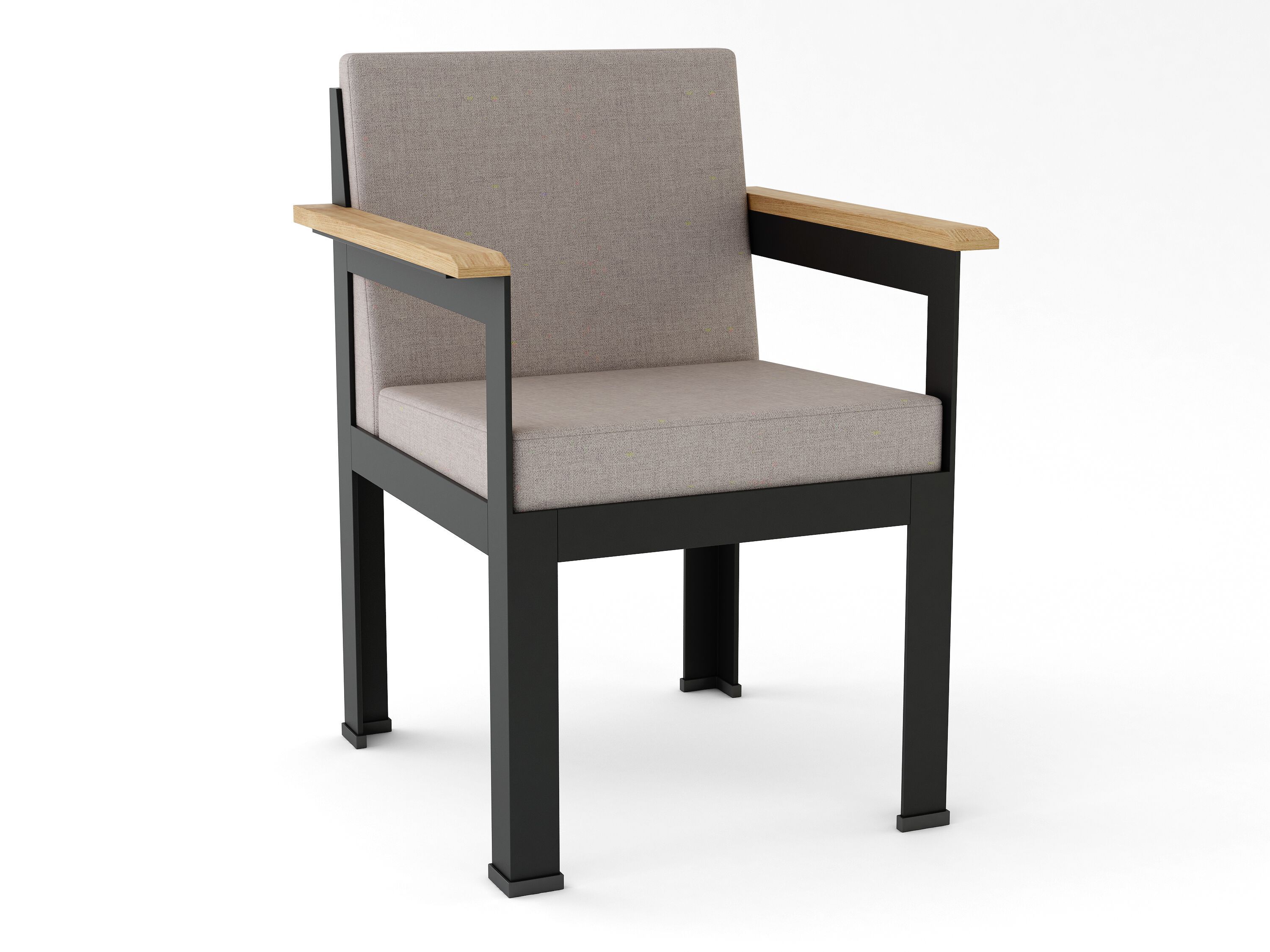 Стальной мягкий садовый стул с подлокотниками Walters More Comfort ARCH-00036093