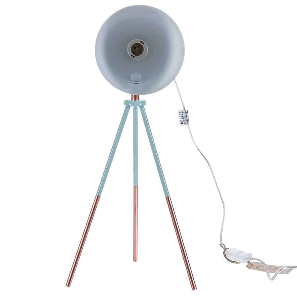 Настольная лампа «Dundee» 1xE27x60 Вт, цвет сталь мятная Eglo STLM-2111933 - Вид №2