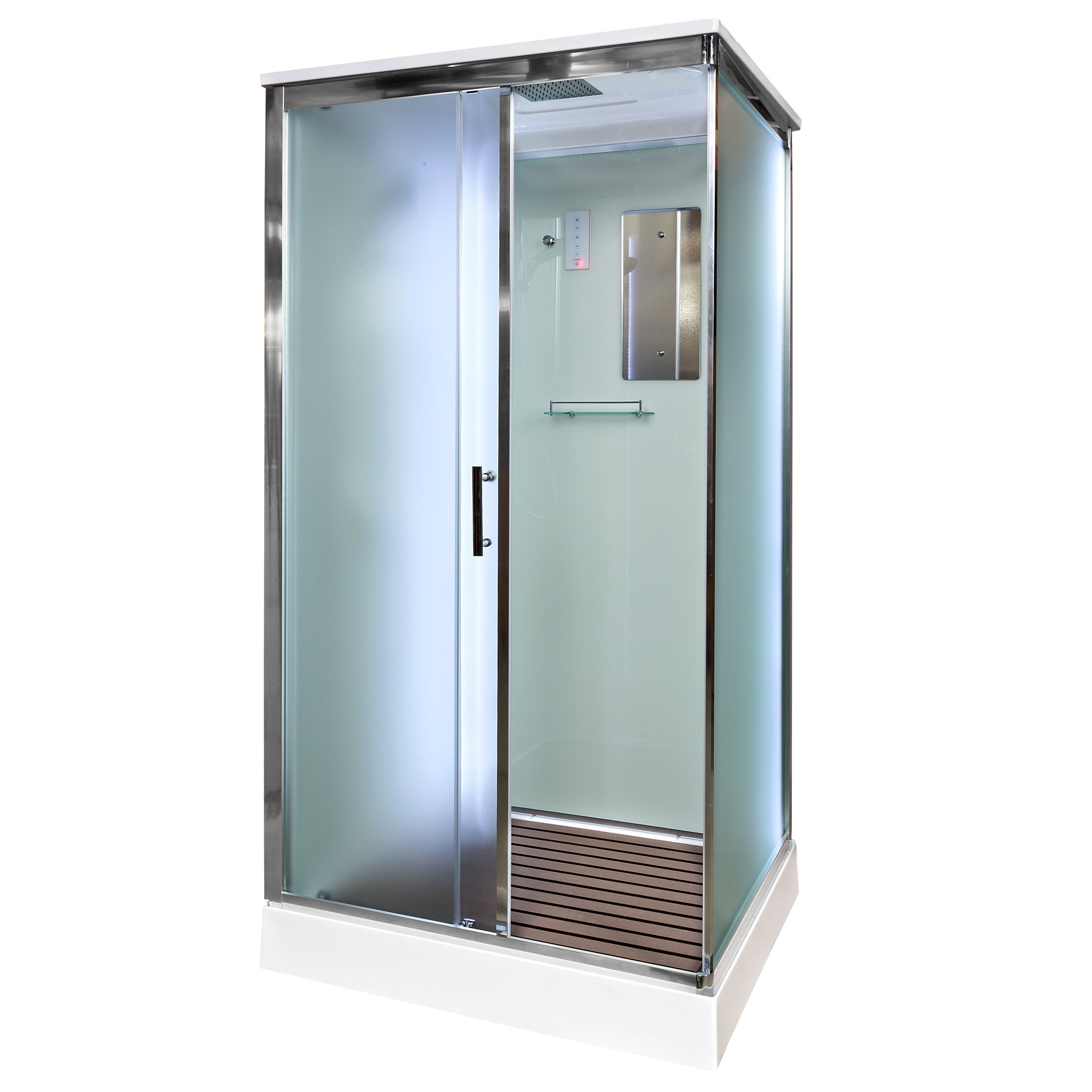 ЕМ1590 N LED с гм. Душевая кабина DETO Серия EM D119 S LED - Вид №34