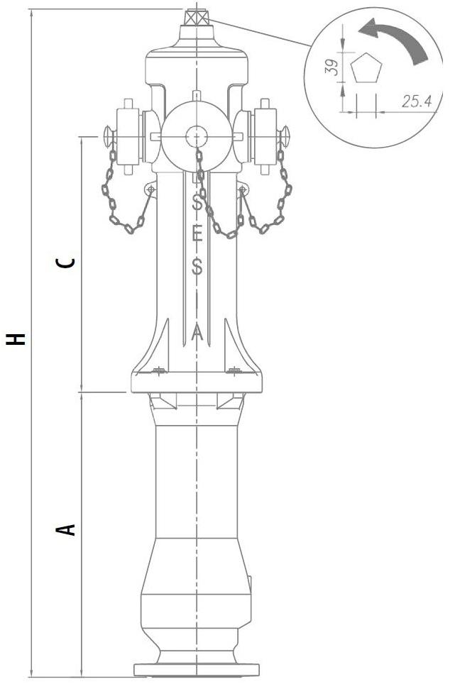 Колонный гидрант Santreyd sun-id-1488348 - Вид №1