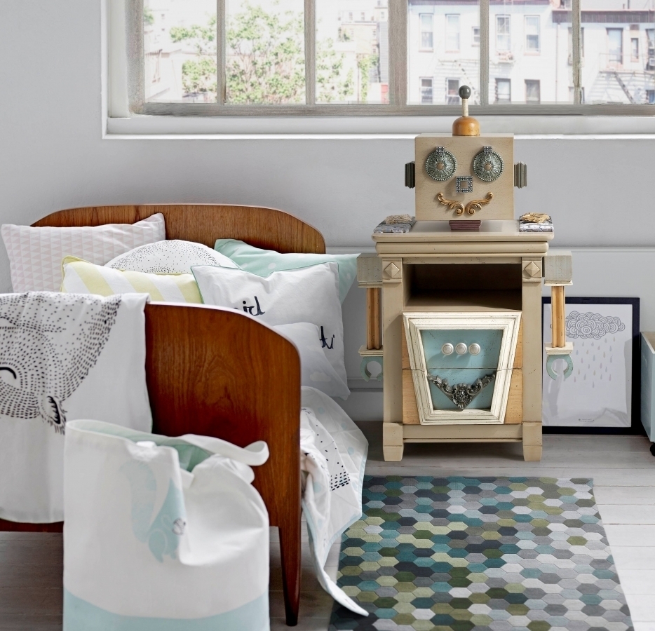 079044 Прикроватная тумбочка Baby Robot Lola Glamour Roots Santreyd - Вид №2