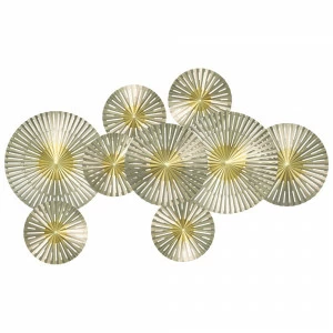 Панно на стену из дерева Golden touch 160*90см. EVENHOME ДИЗАЙНЕРСКИЕ 129703 Золотой