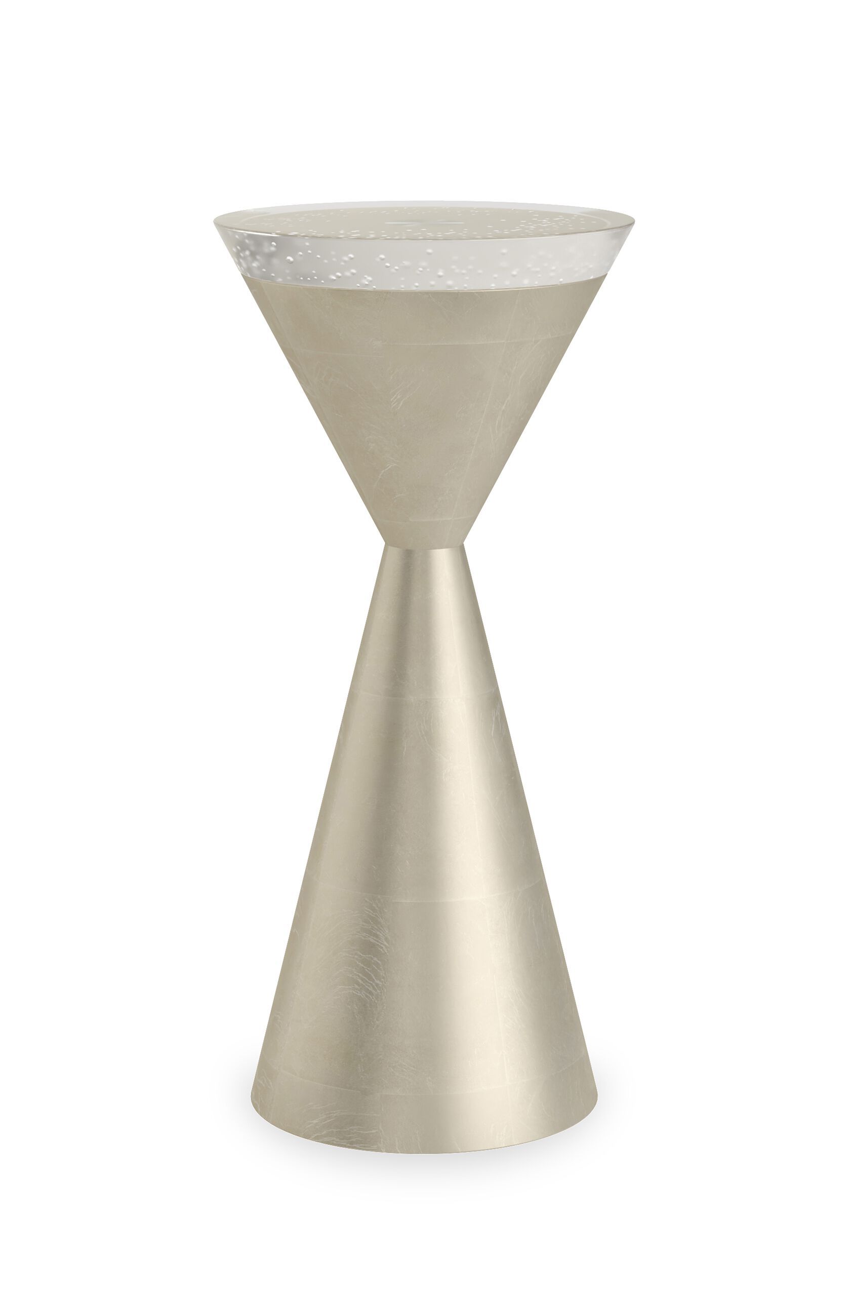 Высокий круглый стол из дерева и стекла Caracole SPY GLASS ARCH-00099995 - Вид №2