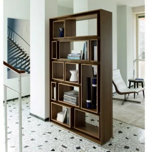 Porada Книжный шкаф-разделитель из ореха Iron