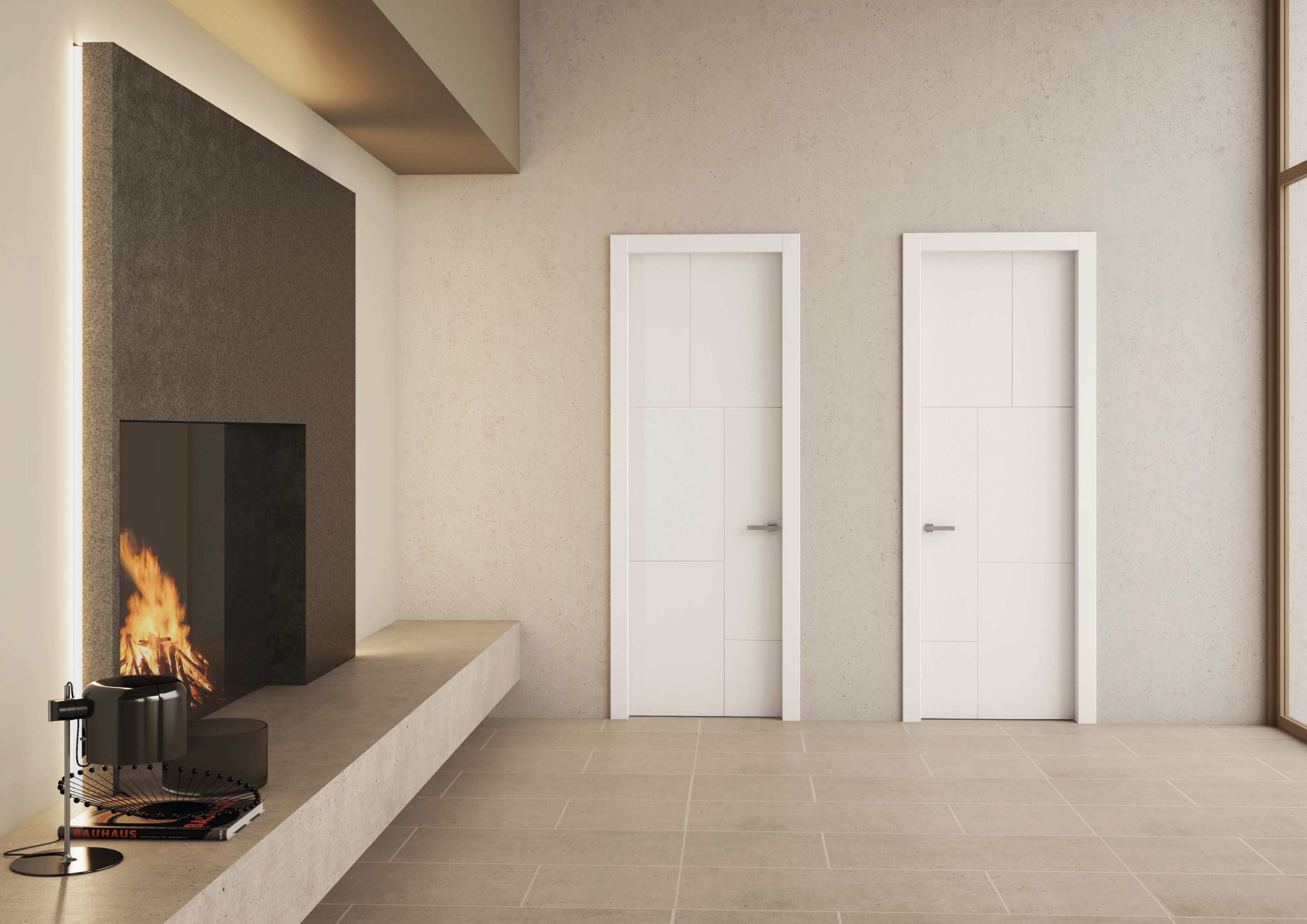 Деревянная дверь со скрытыми петлями PIVATO le porte UNICA ARCH-00106556 - Вид №11