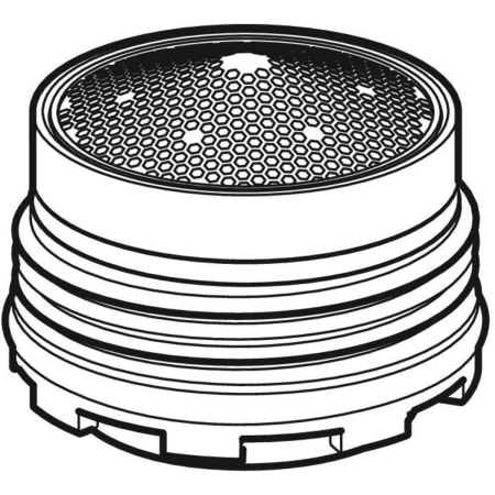 243.638.00.1 Аэратор Geberit для смесителей для раковин Piave и Brenta Geberit  - Вид №1