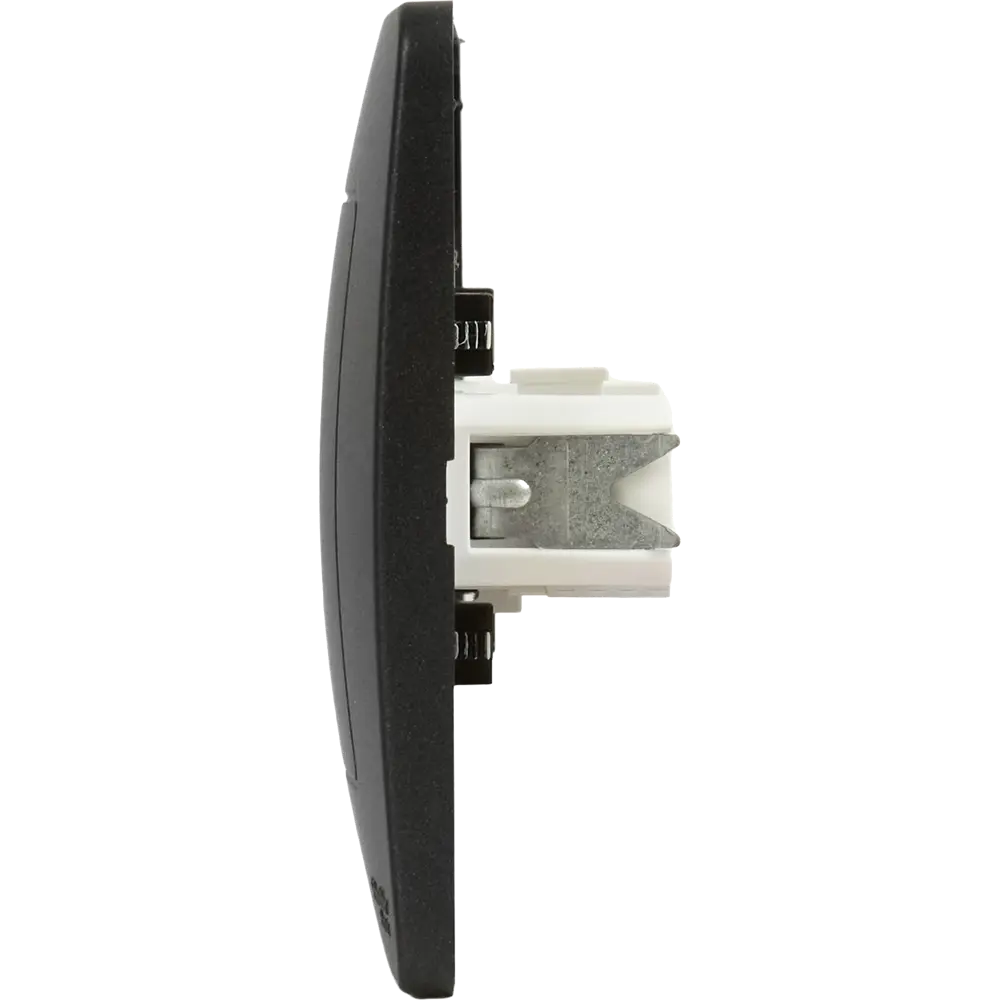 Телефонная розетка встраиваемая Systeme Electric Blanca RJ11 цвет антрацит 86728839 STLM-2050380 - Вид №2