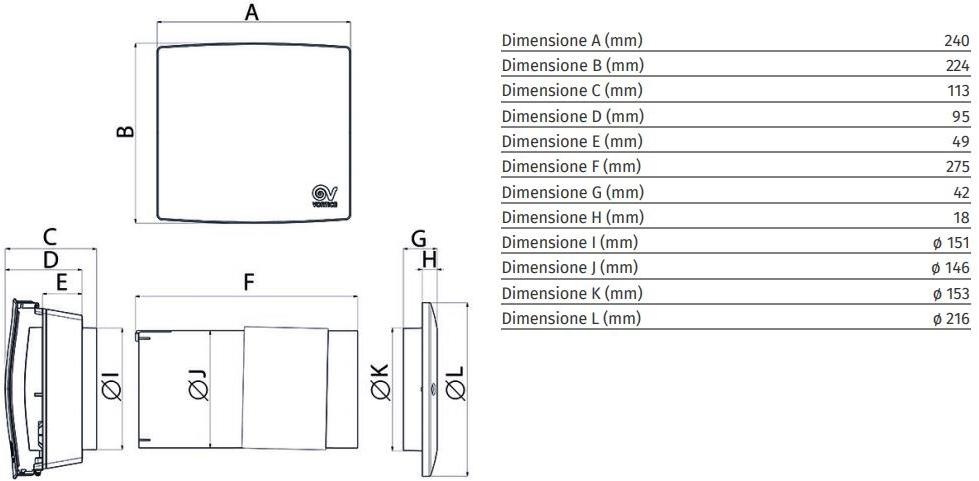 Vortice Децентрализованная установка рекуперации тепла Vort hrw mono sun-id-1396024 - Вид №3