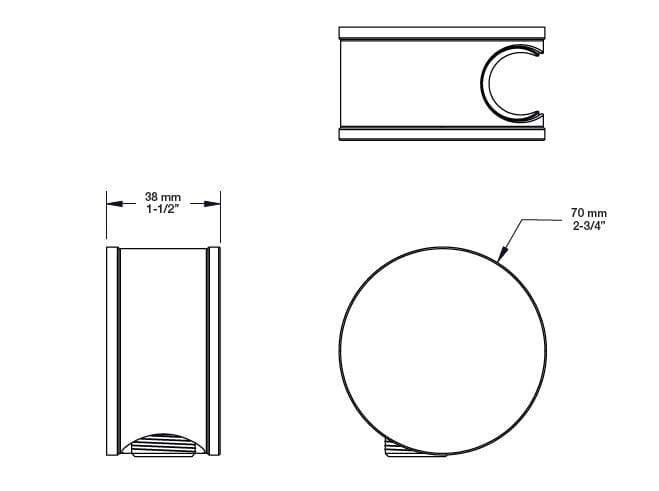 Термостатический набор для душа с душем BARIL PRO-4290-51 ARCH-00054498 - Вид №6