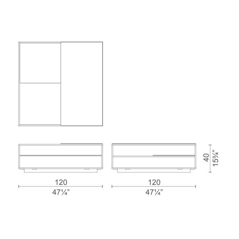 Стеклянный журнальный столик CAPPELLINI FLOE ARCH-00009105 - Вид №2