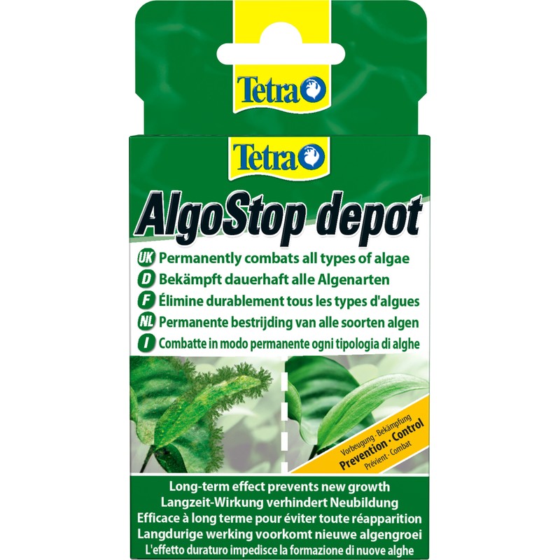 Т00013219 Препарат AlgoStop depot борьба с водорослями, 12таб TETRA 