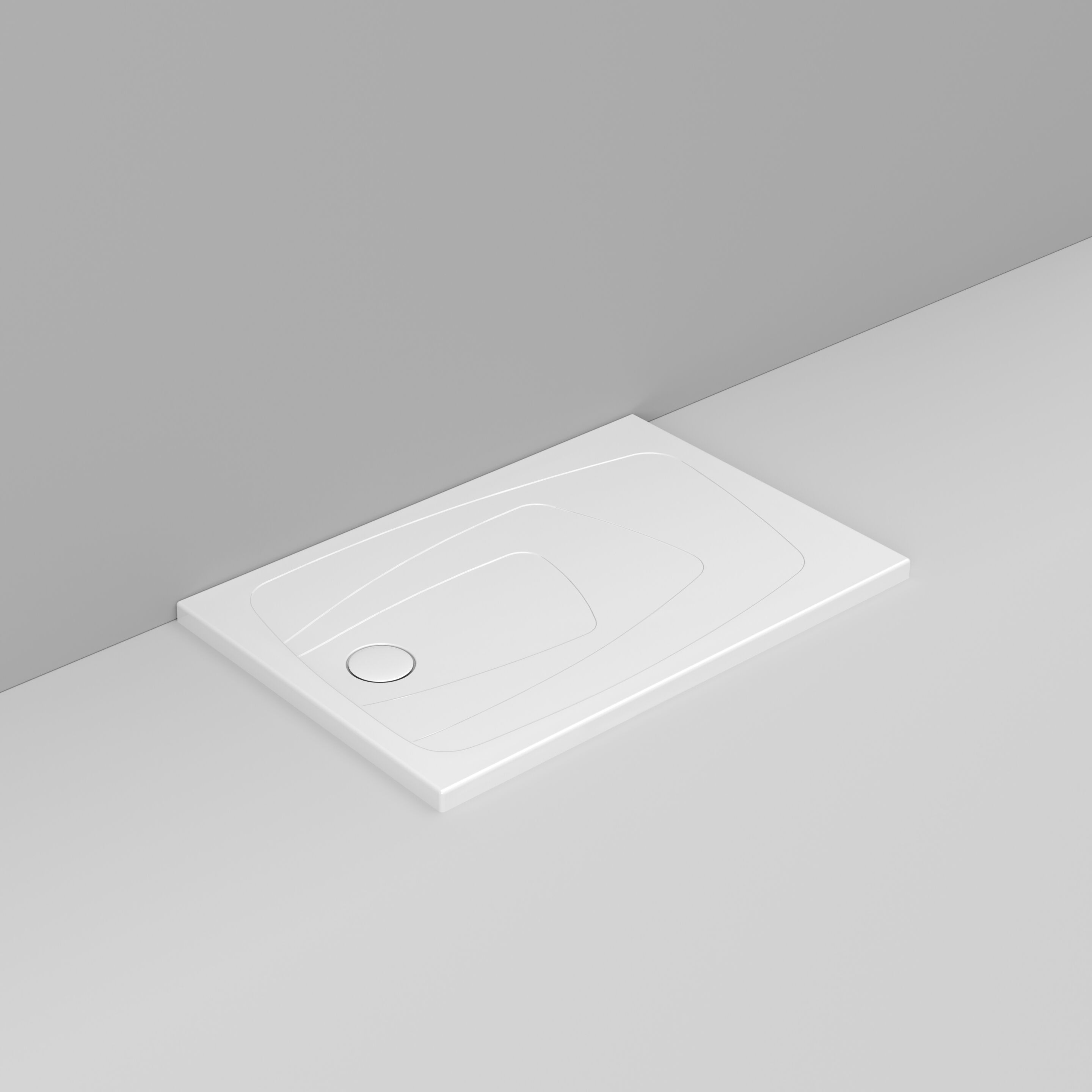 Керамический нескользящий прямоугольный поддон для душа Ceramica Dolomite за пределами ARCH-00148401 - Вид №167