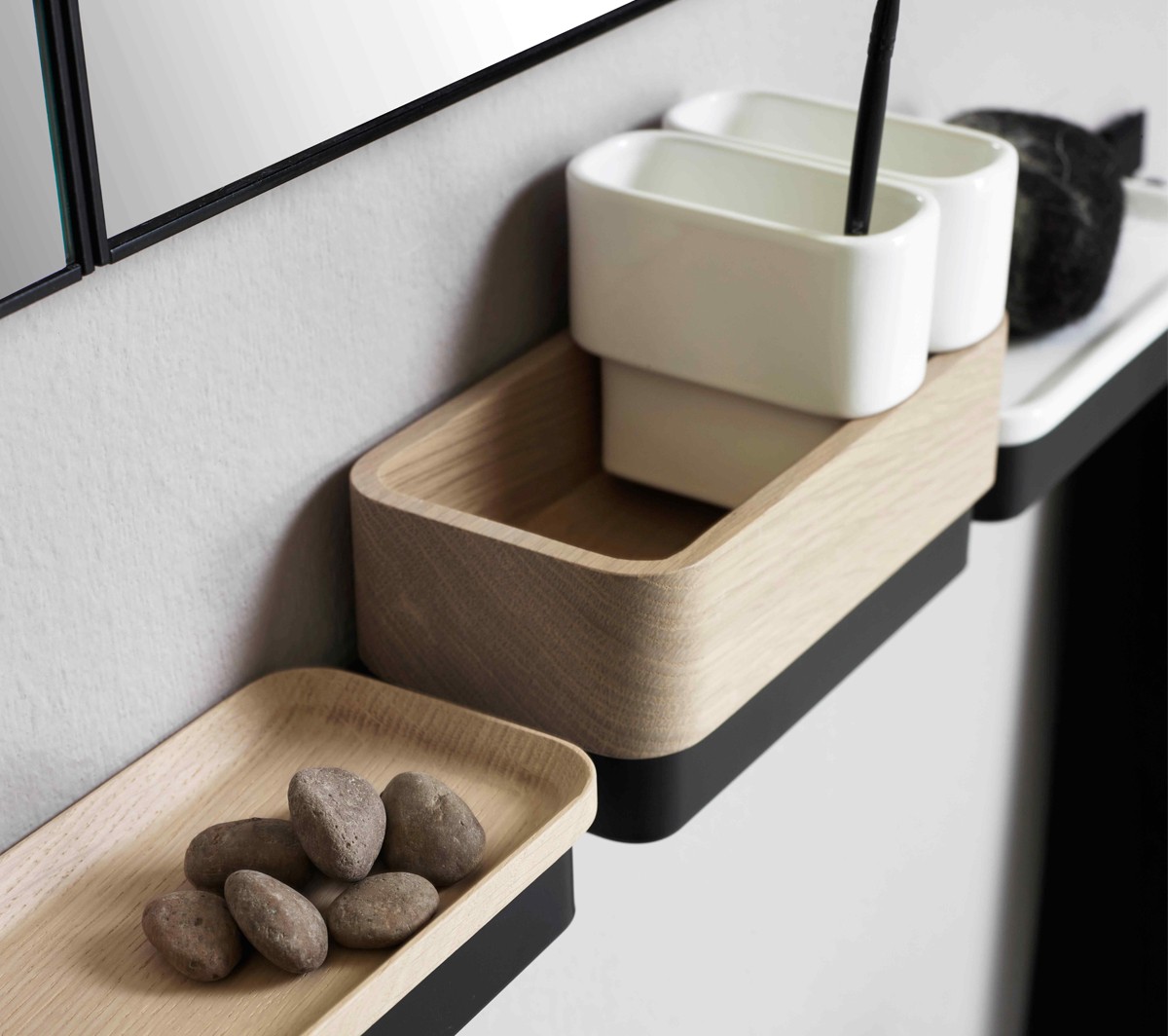 Ex.T ROW 45A Многофункциональная белая рейка с аксессуарами EXROW45A/BI  - Вид №4