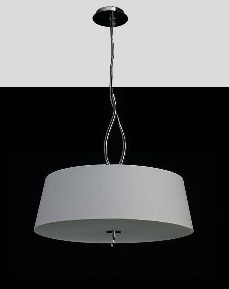Подвесной светильник Mantra Ninette Chrome 1902 MANTRA ДИЗАЙНЕРСКИЕ, NINETTE CHROME 070532 Белый  - Вид №1