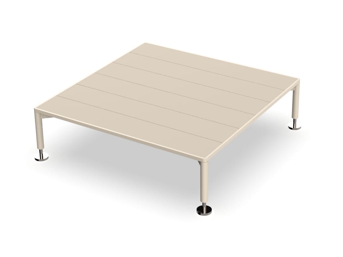 Алюминиевый квадратный садовый стол Vondom Hamptons ARCH-00114719