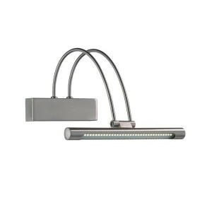 Подсветка для зеркал Ideal Lux Bow AP36 Nickel IDEAL LUX BOW 076837 Белый;серебро