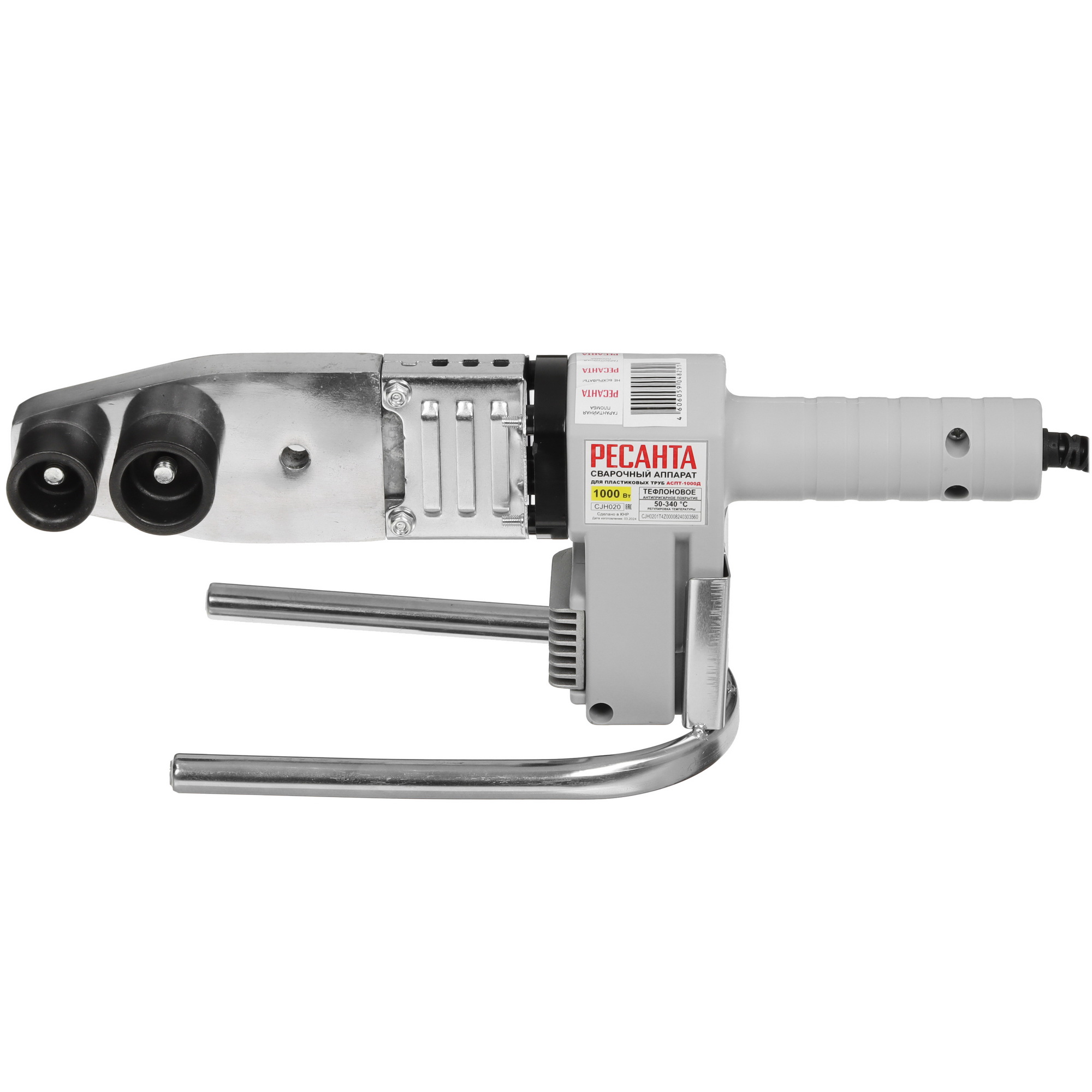 Сварочный аппарат для пластиковых труб Ресанта АСПТ-1000Д 9122433 STDN-0093746 - Вид №2