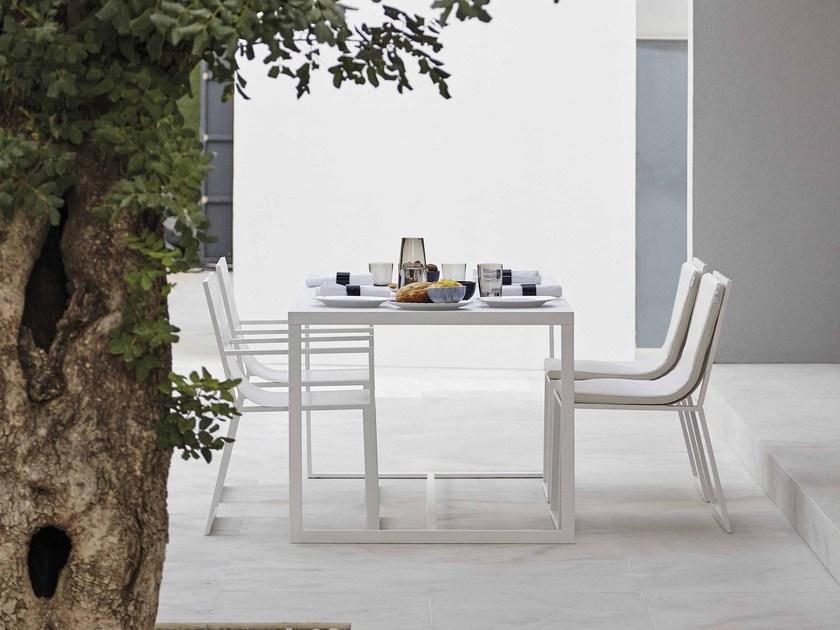 GANDIABLASCO Садовое кресло-санки из термолакированного алюминия Blau sun-id-1448879 - Вид №5