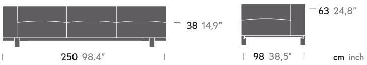 Kettal 3-х местный угловой тканевый садовый диван Molo sun-id-1438067 - Вид №4