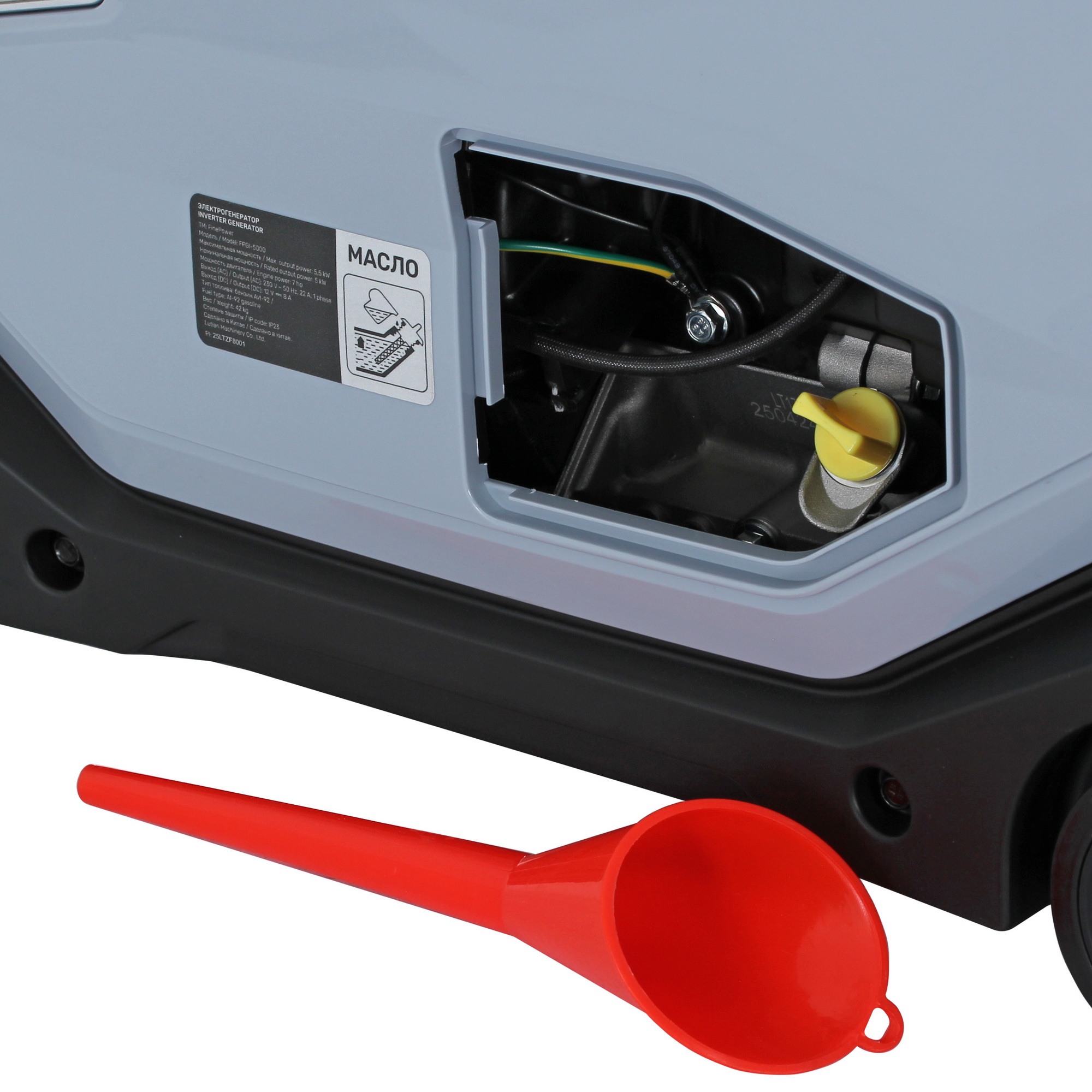 Электрогенератор   бензиновый FinePower FPGI-5000 9227430 STDN-0072731 - Вид №7