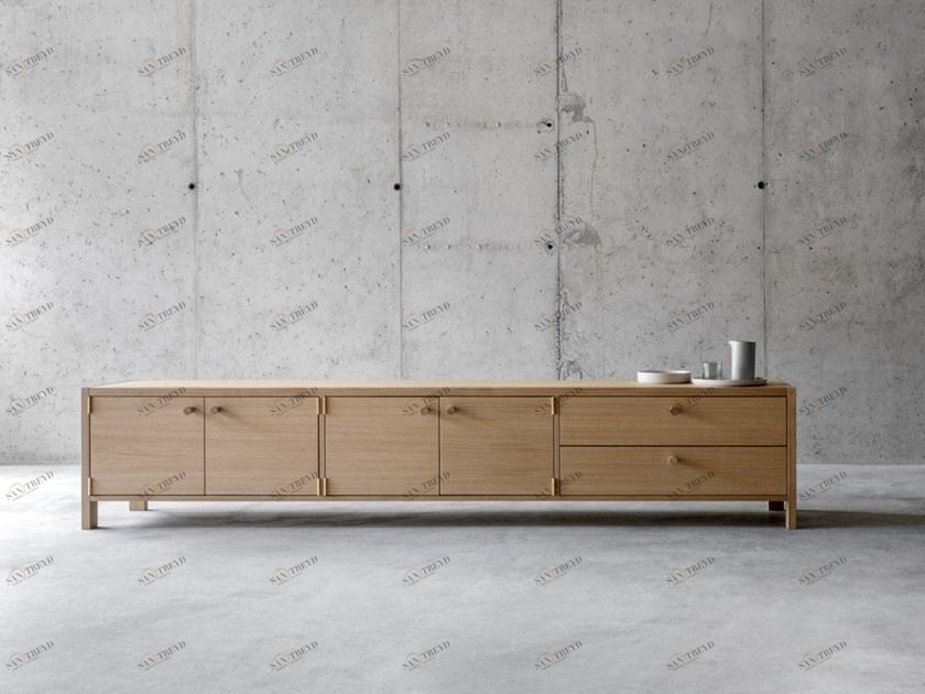 FIORONI Комод из дуба с распашными дверцами и ящиками sun-id-1479166