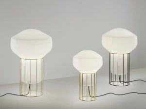 Fabbian Настольная лампа из дутого стекла Aérostat